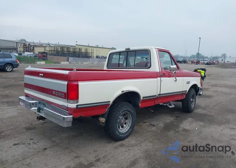 1989 Ford F150 из США, поврежденный, VIN 1FTEF14NXKKA50427